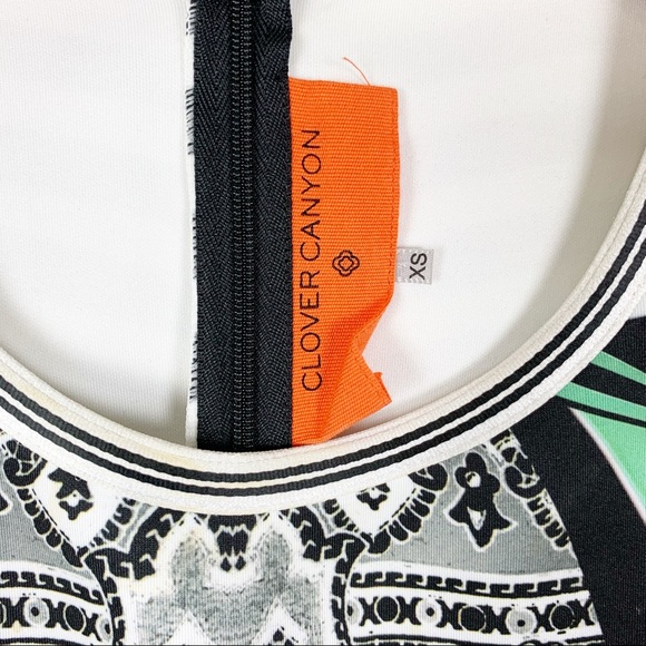 Clover Canyon neoprene cap sleeve dress - Picture 3 of 7